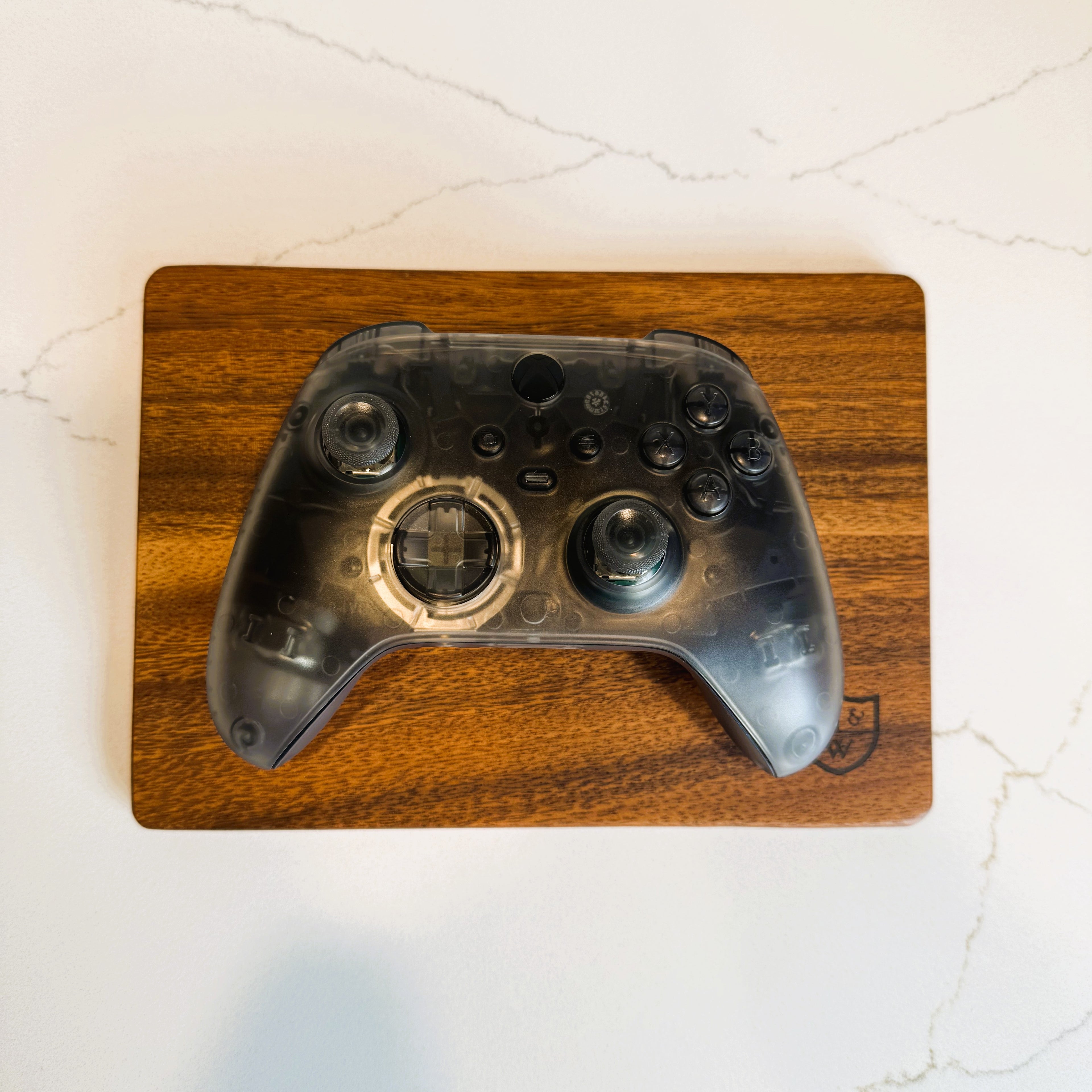 Xbox EXR Clear Black - Hall Effect TMR Upgraded Controller (Refurbished)