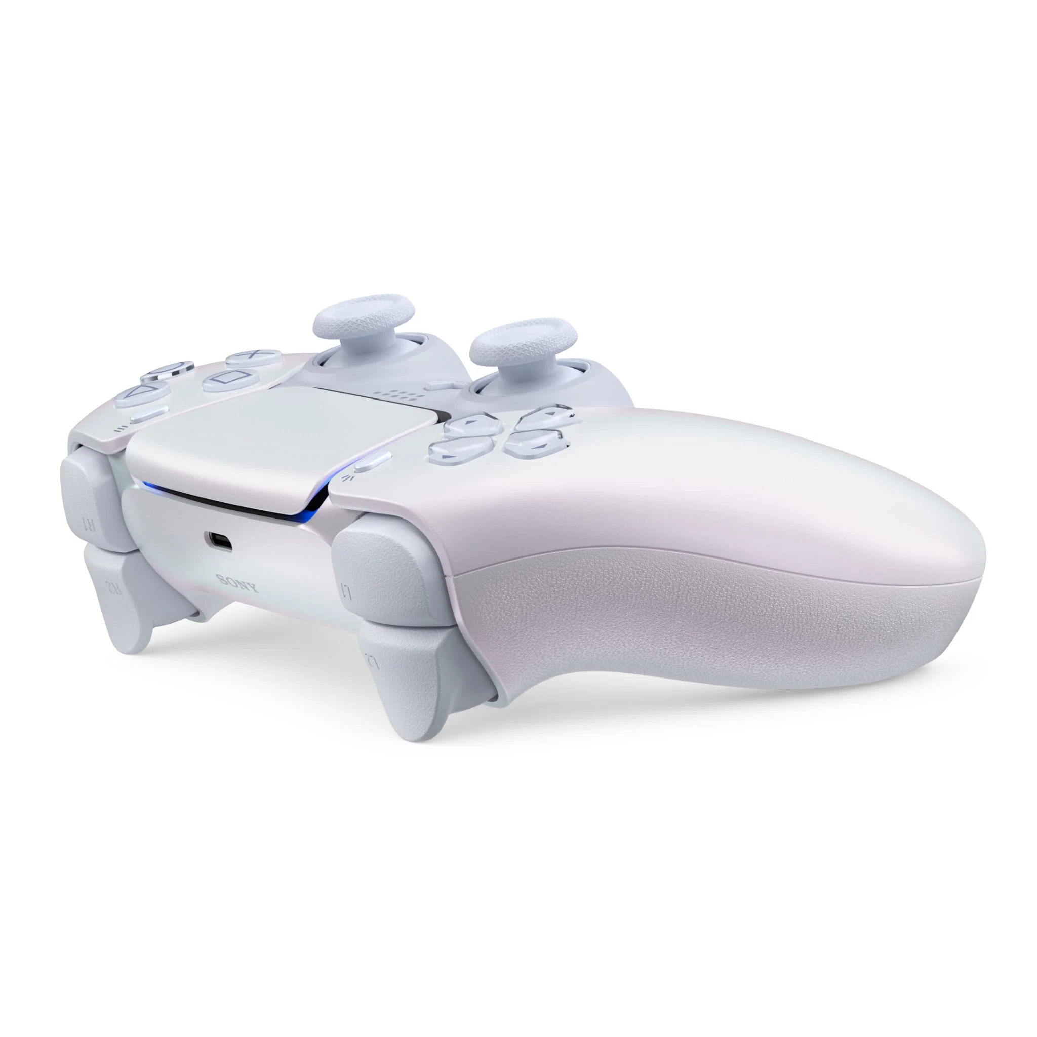 Dualsense Chroma Pearl TMR Modded Controller