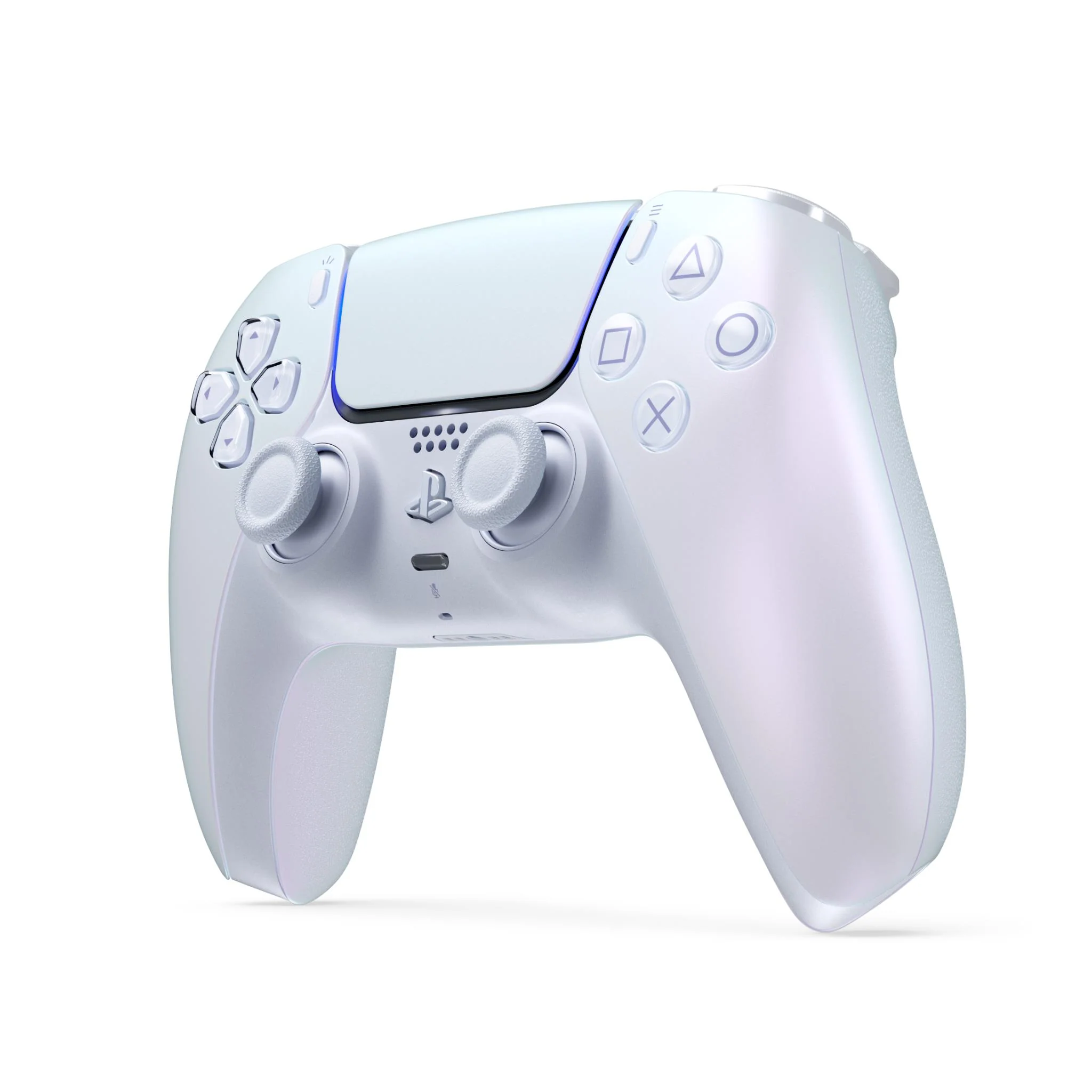 Dualsense Chroma Pearl TMR Modded Controller