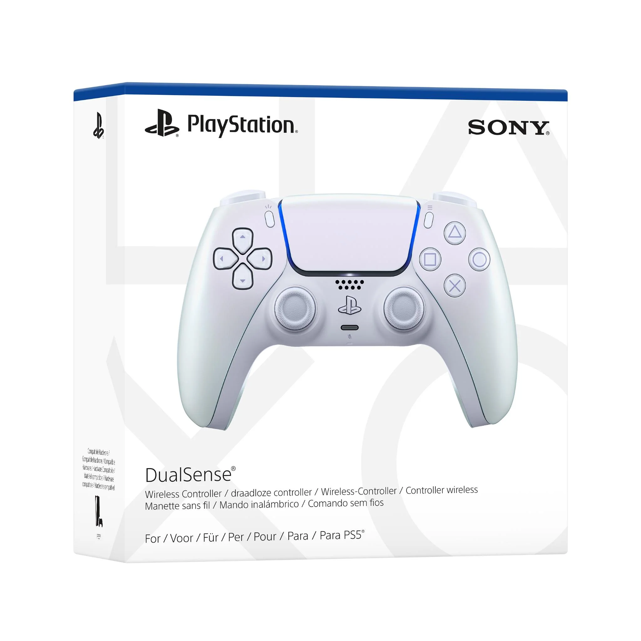 Dualsense Chroma Pearl TMR Modded Controller