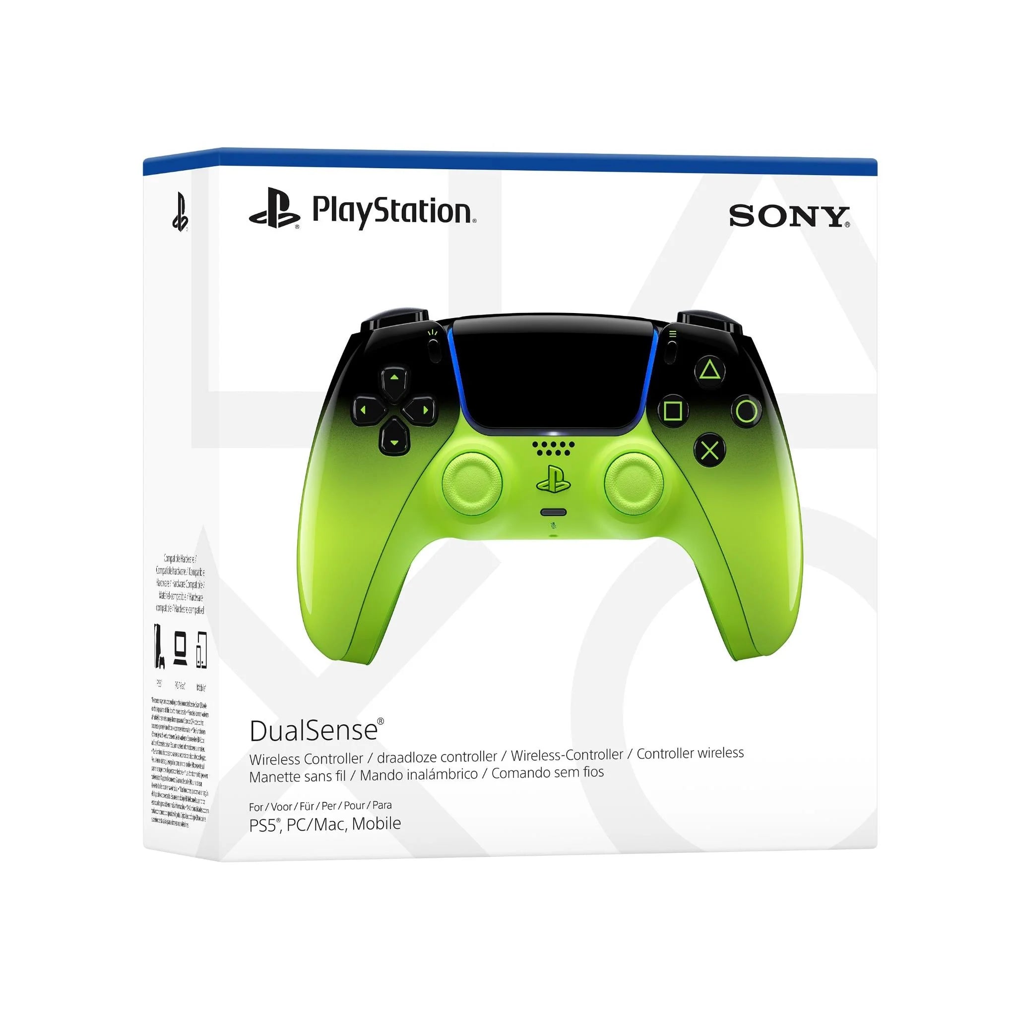 Dualsense HYPERPOP Remix Green TMR Modded Controller