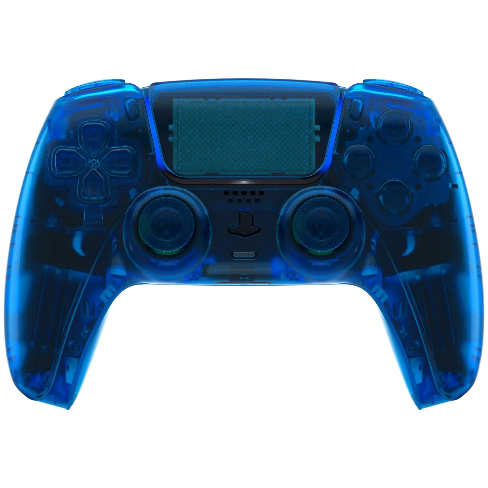 Dualsense EXR Clear Blue TMR Modded Controller