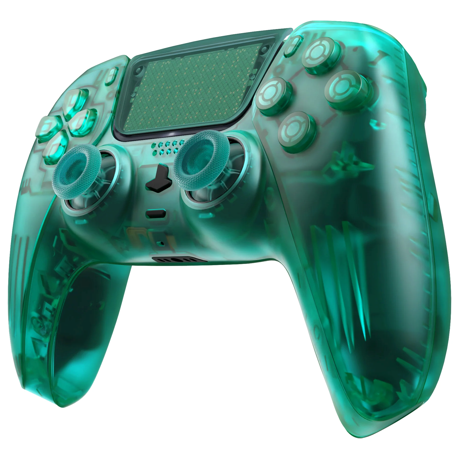 Dualsense EXR Emerald Green TMR Modded Controller
