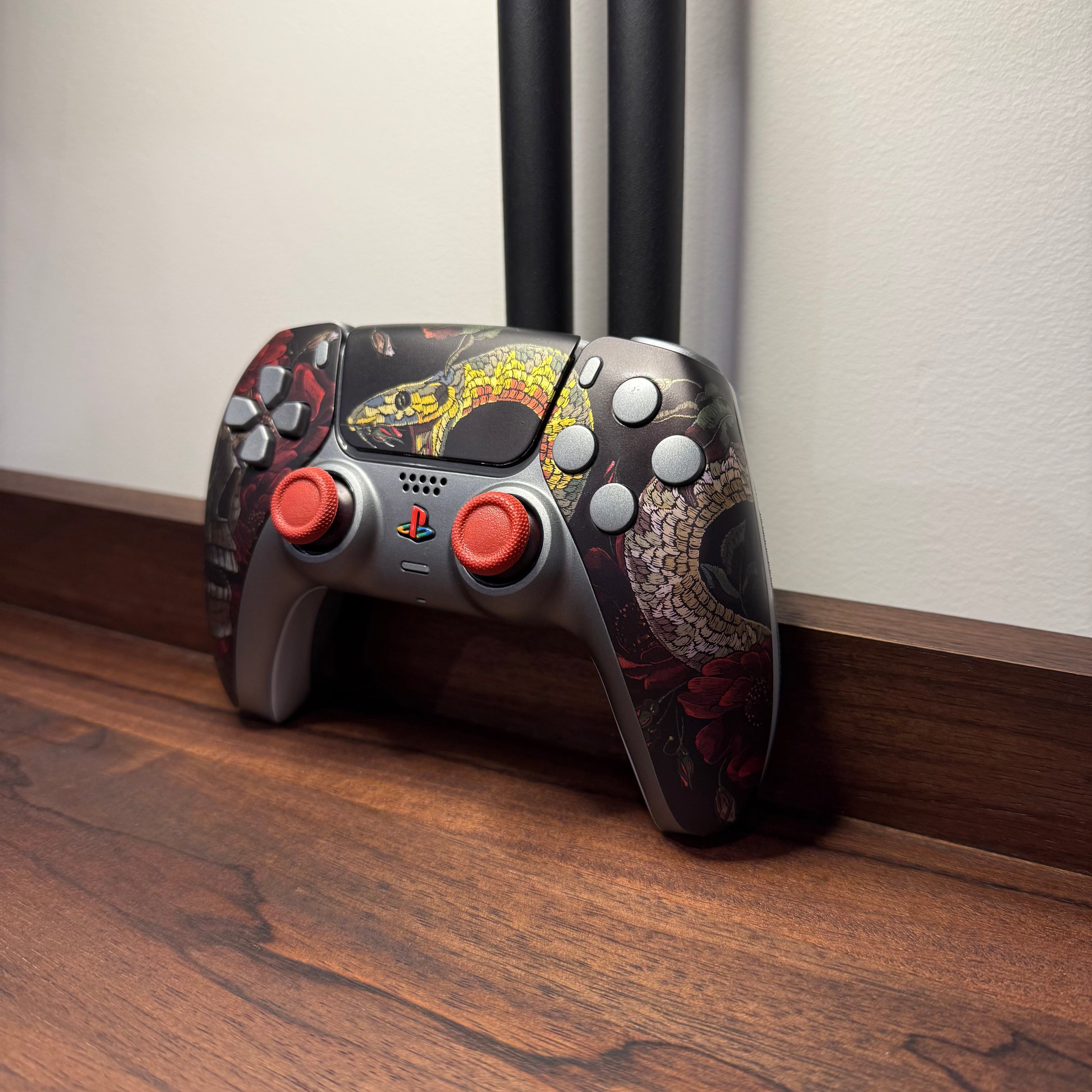 Dualsense FPS Crimson Serpent Special - TMR Upgraded Controller (Refurbished)