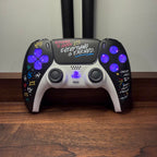 Dualsense Custom Lebron James Special with LED Kit - TMR Upgraded Controller (Refurbished)