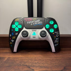Dualsense Custom Lebron James Special with LED Kit - TMR Upgraded Controller (Refurbished)