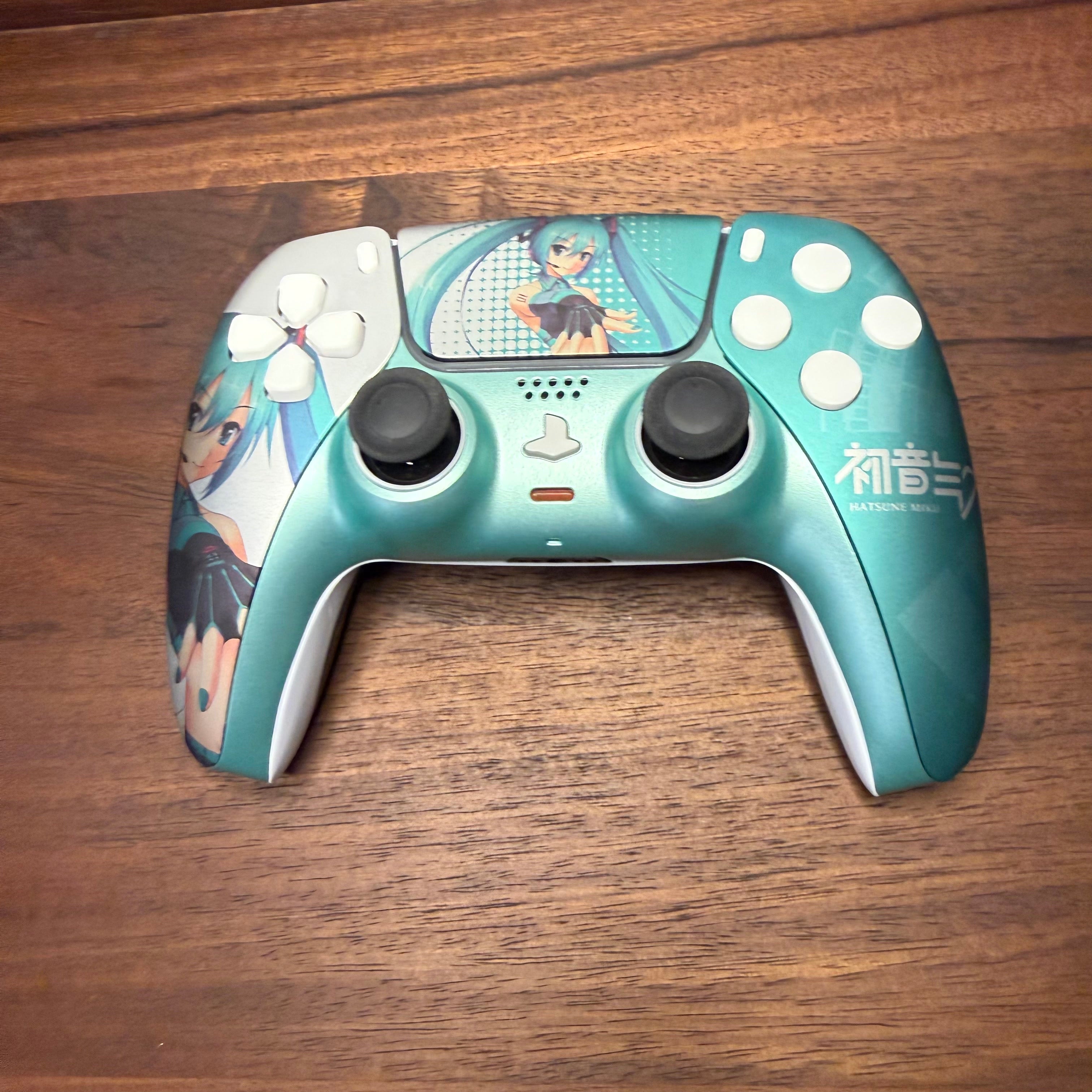 Dualsense FPS Hatsune Miku CV01 Special - TMR Upgraded Controller
