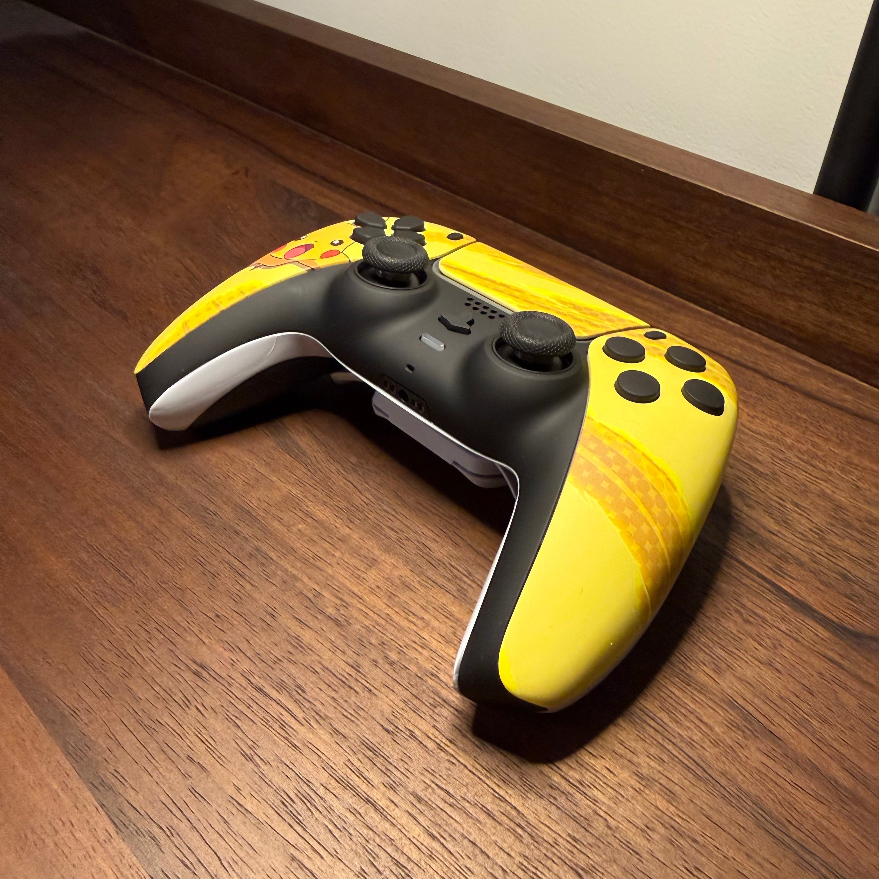 Dualsense FPS PSA 10 Pikachu Special Edition - TMR Upgraded Controller