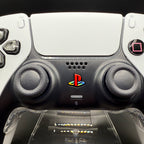30th Anniversary Dualsense Glass Buttons & Retro Button Set in Black for PS5