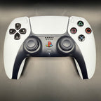 30th Anniversary Dualsense Glass Buttons & Retro Button Set in Black for PS5