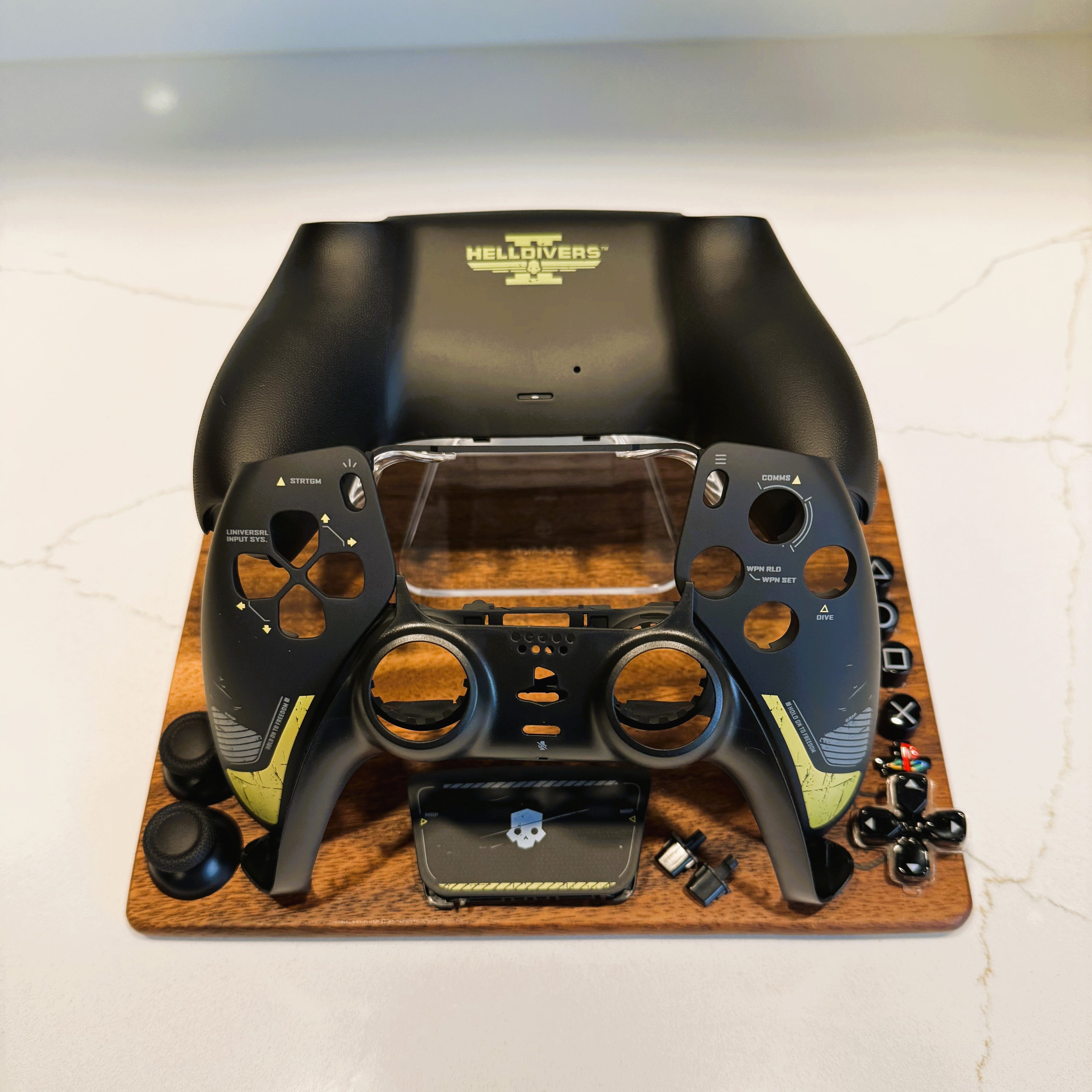 Dualsense Replica Helldivers 2 Limited Edition TMR Modded Controller