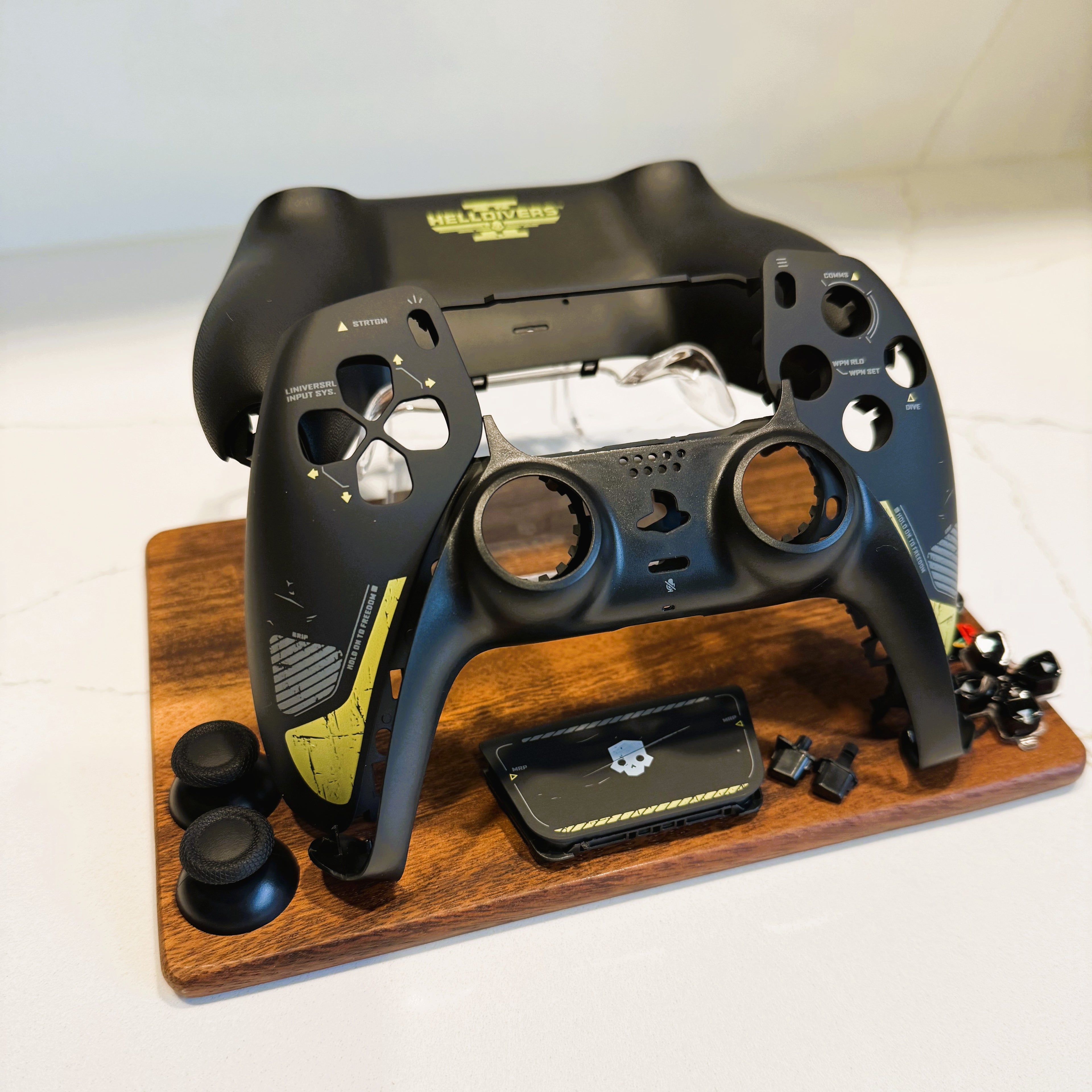 Dualsense Replica Helldivers 2 Limited Edition TMR Modded Controller