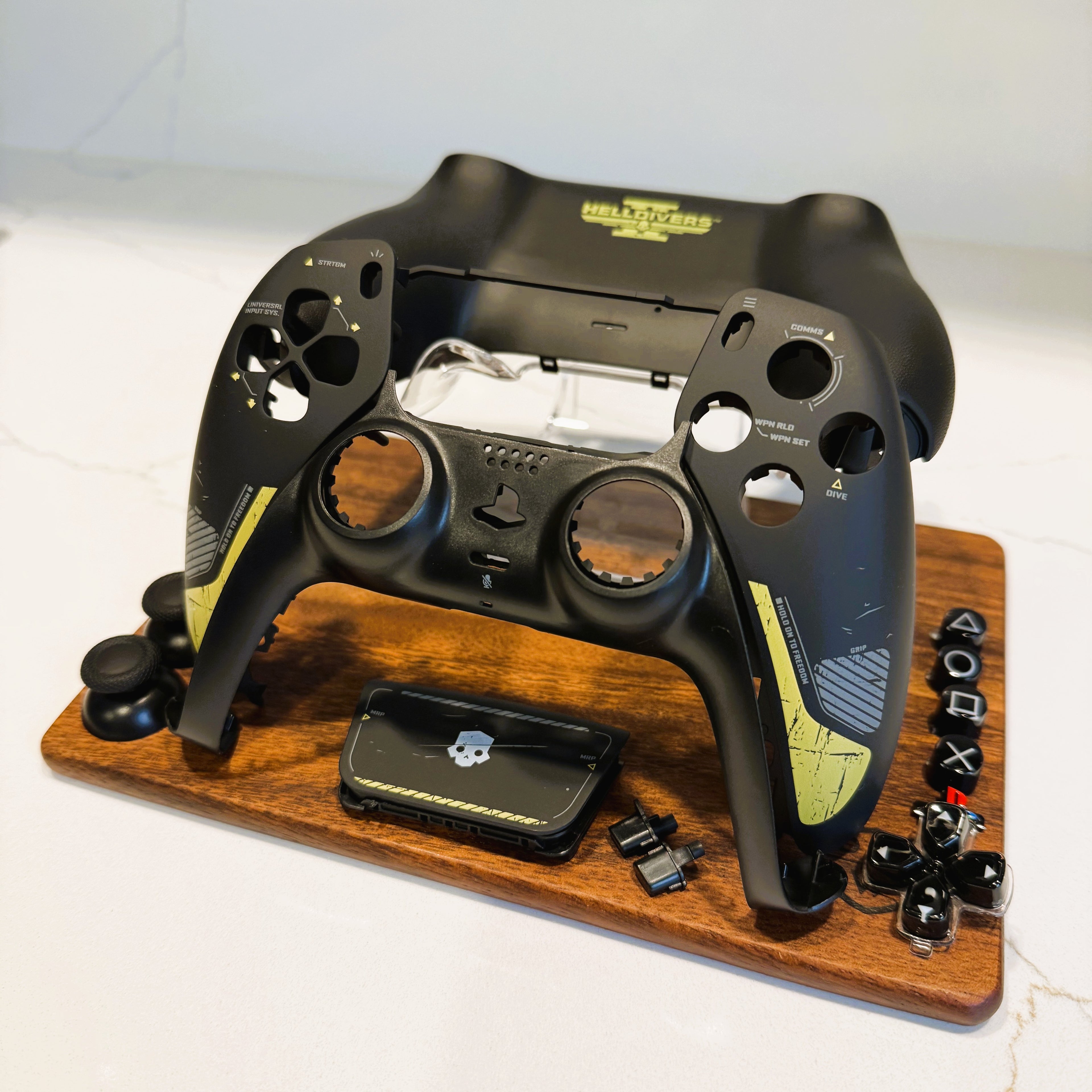 Dualsense Replica Helldivers 2 Limited Edition TMR Modded Controller