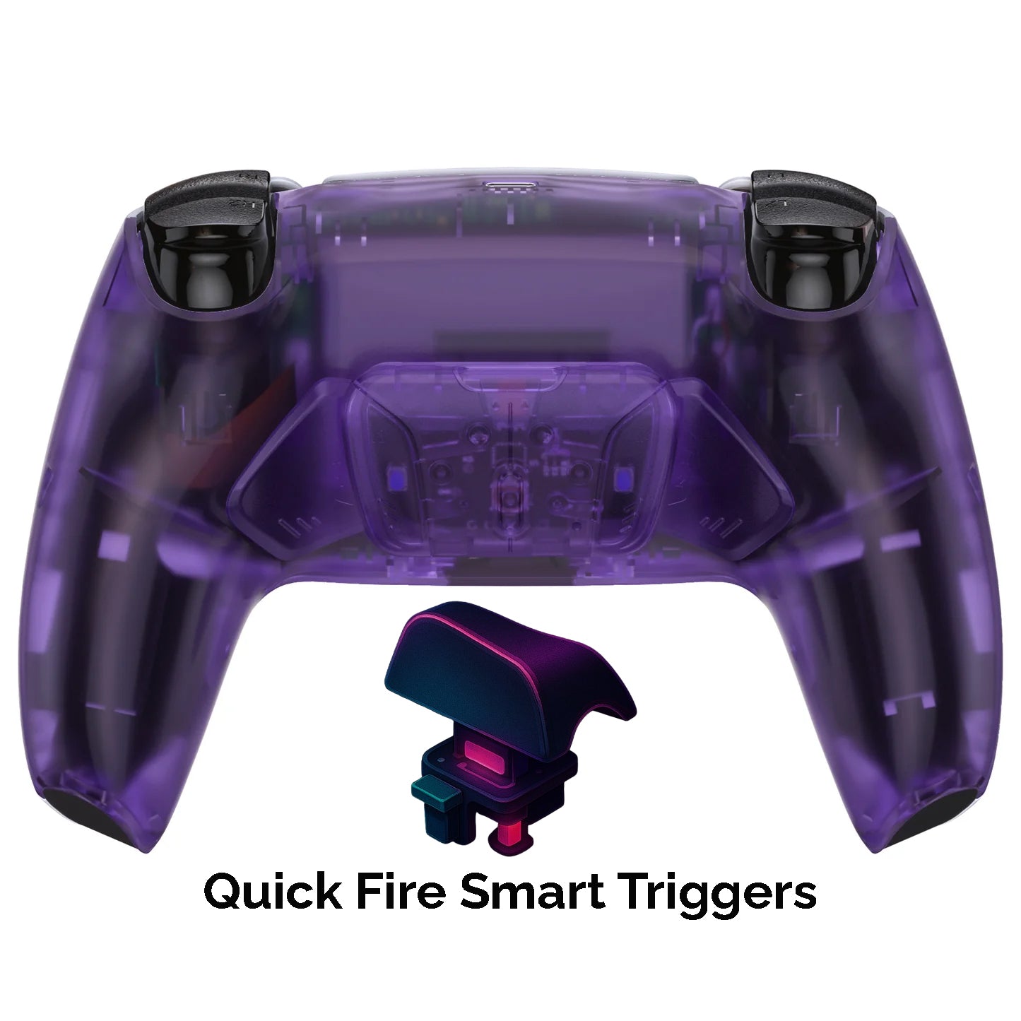 Dualsense Chroma Teal TMR Modded Controller