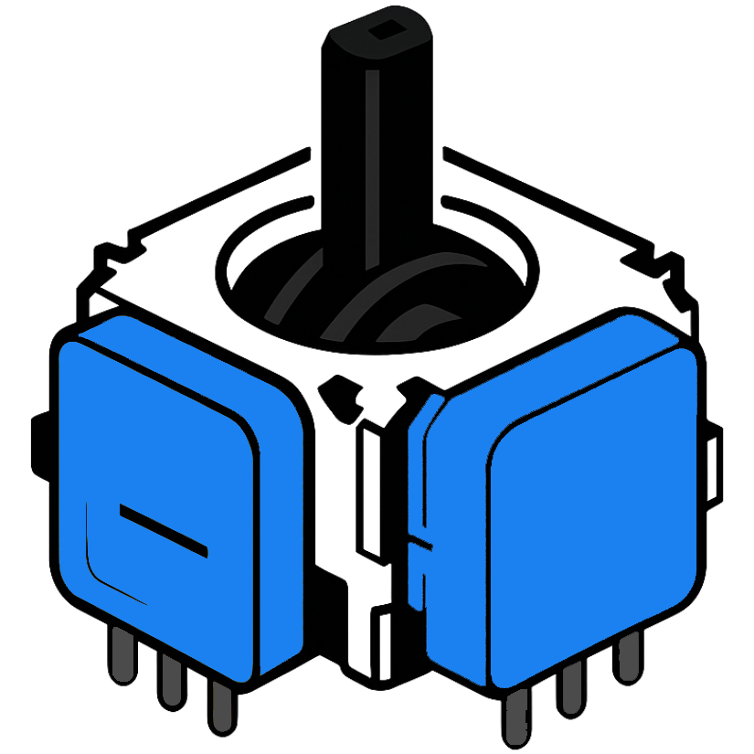 Aknes x Hallpi V6 "Latest" TMR Joysticks for PS5