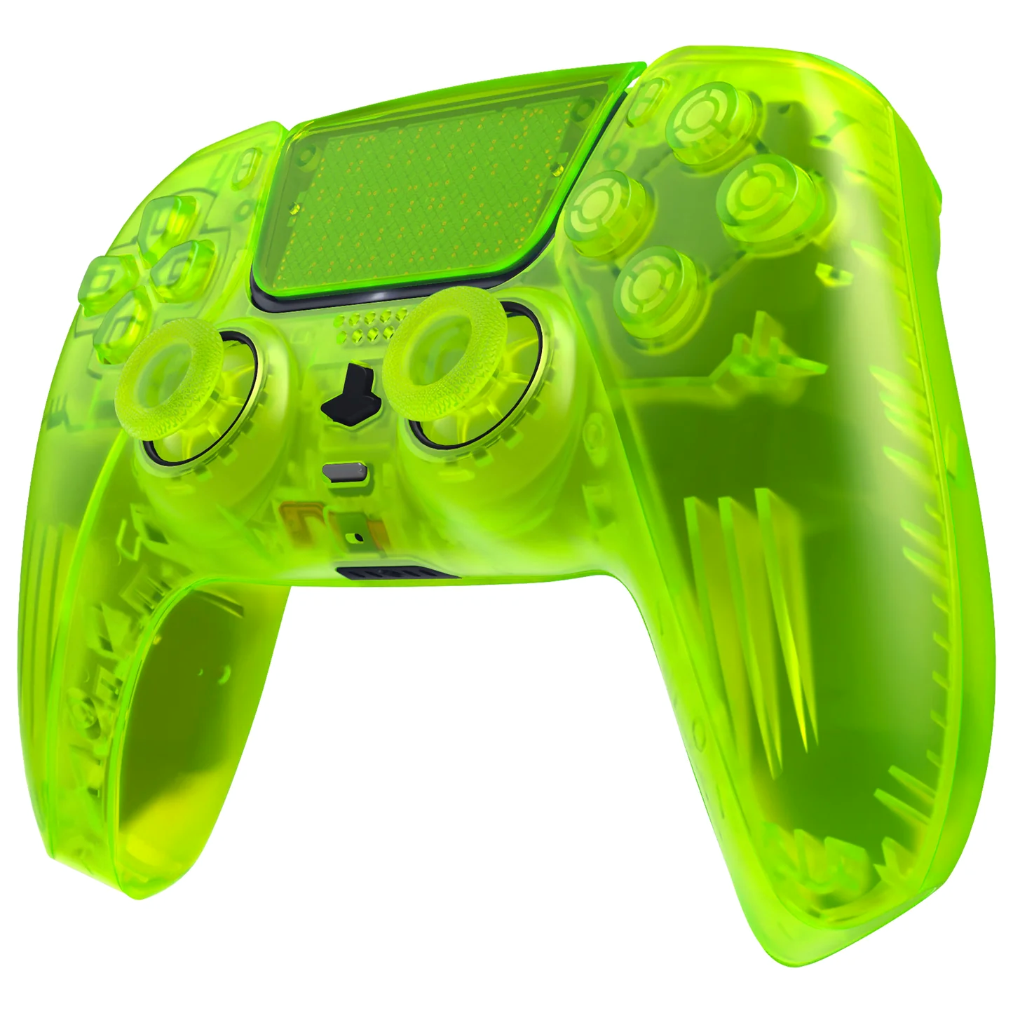 Dualsense EXR Lime Green TMR Modded Controller