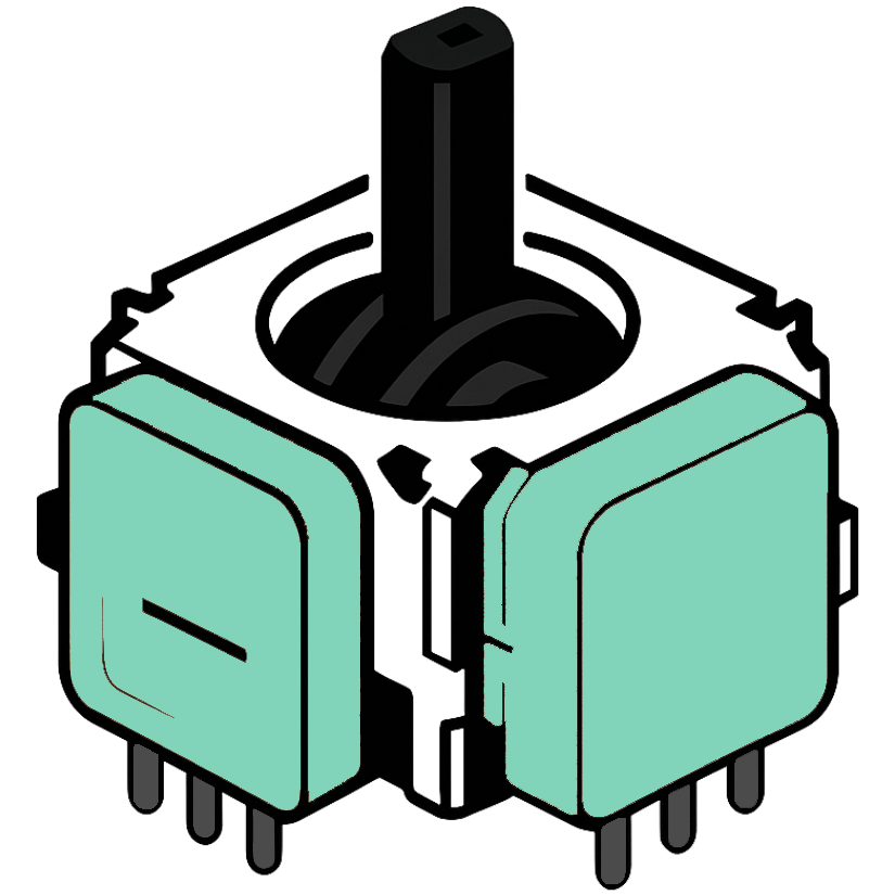 Kailh CPJ1311 "Latest" Non TMR Joysticks for PS5